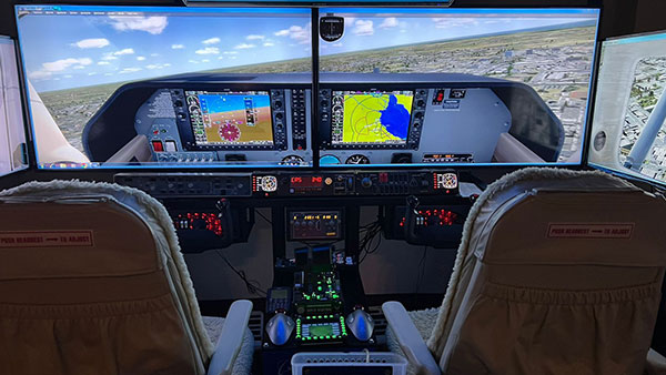 Simulador de vuelo